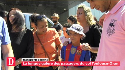 Flash Info 03-08-2016 La longue galère des passagers du vol Toulouse-Oran