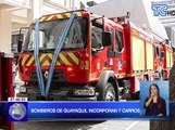 Bomberos de Guayaquil incorporan siete carros