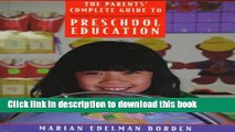 Ebook Smart Start: The Parents  Guide to Preschool Education Free Online