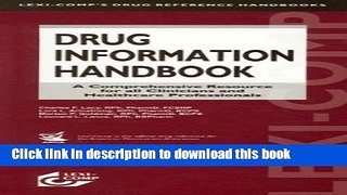 Ebook Drug Information Handbook: A Comprehensive Resource for All Clinicians and Healthcare