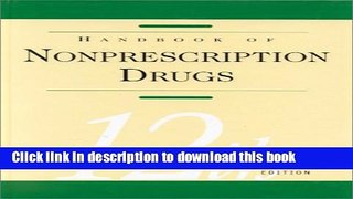 Books Handbook of Nonprescription Drugs Free Online