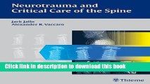 Ebook Neurotrauma and Critical Care of the Spine Free Download KOMP