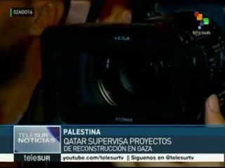 Qatar invertirá 40 mdd en nuevos proyectos de reconstrucción en Gaza