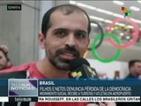 Brasil: Filhos e Netos reciben a deportistas y turistas con protestas