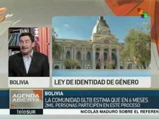 Bolivia: entra en vigencia la Ley de Identidad de Género