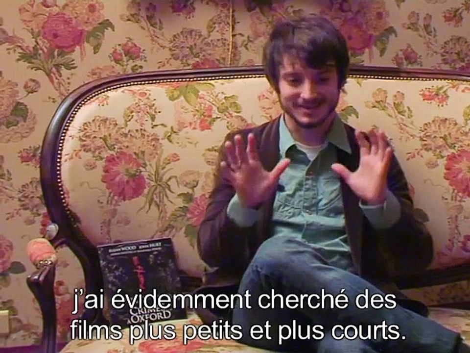 Crimes à Oxford: interview de Elijah Wood