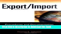 [Read PDF] Export/Import Procedures and Documentation (Export/Import Procedures   Documentation)