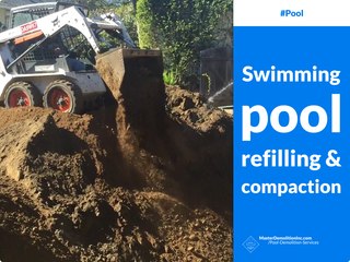 Swimming Pool Refilling and Compaction