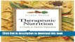 Books Therapeutic Nutrition: A Guide to Patient Education Full Online