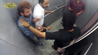People Trapped With Killers In Lift - Caught On CC