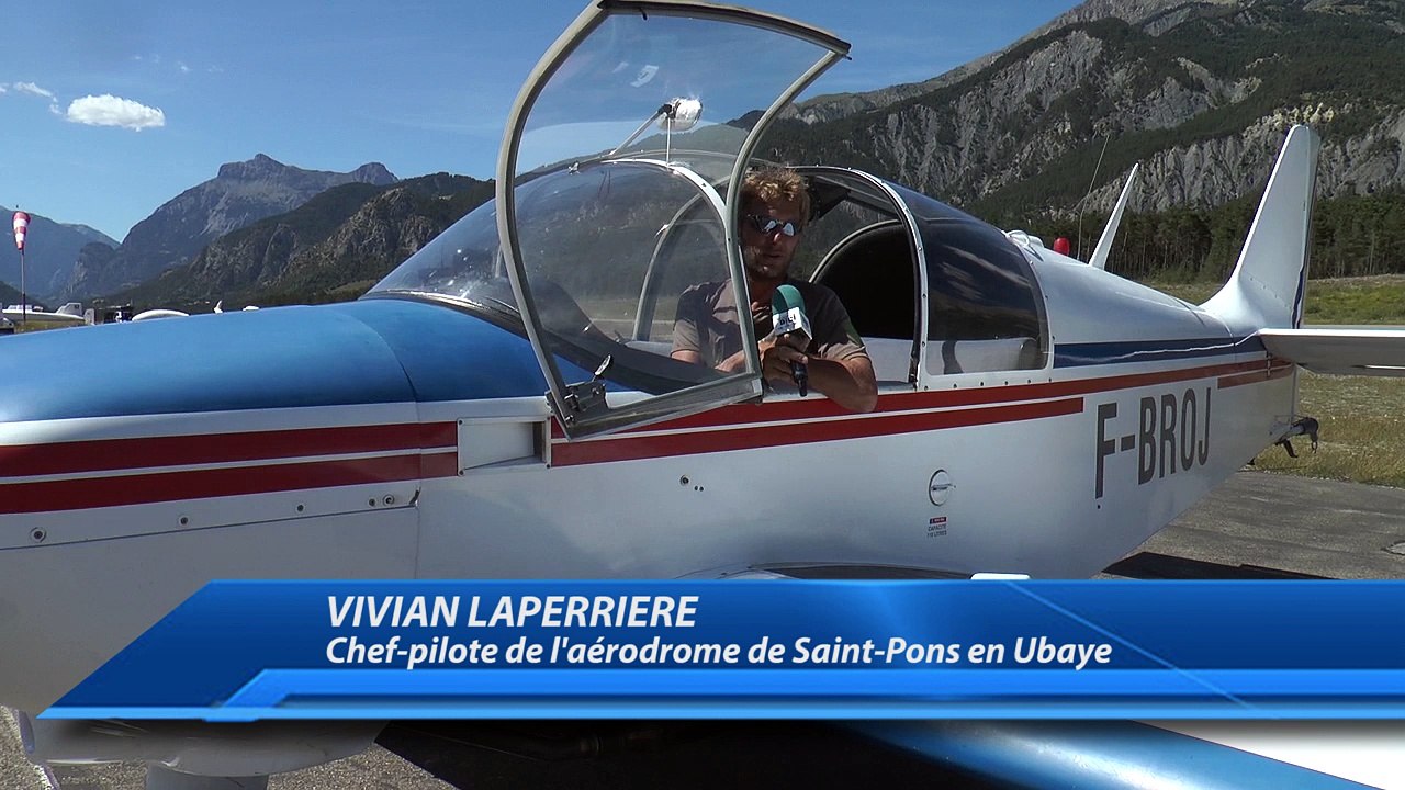 D!CI TV: l'activité planeur au top à Saint-Pons en Ubaye