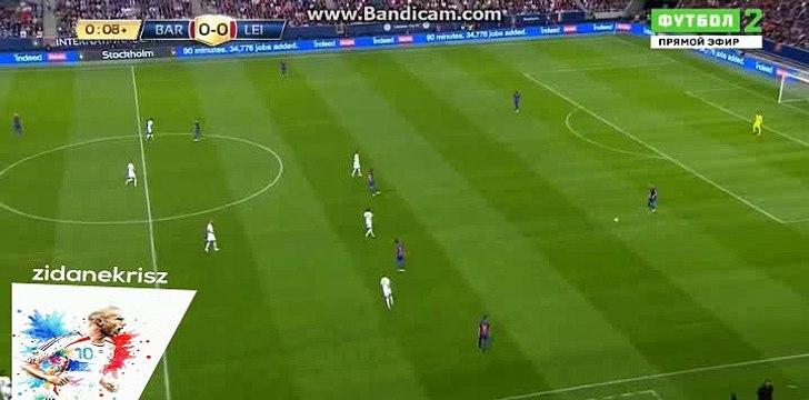 Barcelona 1st Big Chance - FC Barcelona vs Leicester - International Champions Cup - 03/08/2016