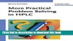 Ebook More Practical Problem Solving in HPLC Free Online