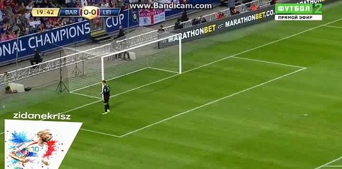 Lionel Messi Amazing Shot - Barcelona vs Leicester (International Champions Cup) 03.08.2016