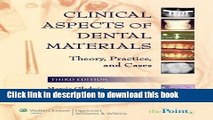 Books Clinical Aspects of Dental Materials: Theory, Practice, and Cases 3rd (third) Edition by