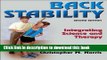 Books Back Stability-2nd Edition Full Online