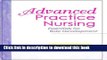 Ebook Advanced Practice Nursing: Essentials for Role Development Free Online