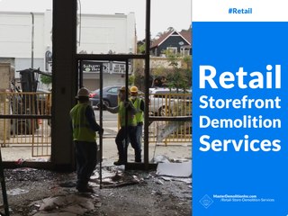 Retail Storefront Demolition Services