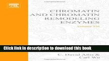 Ebook Chromatin and Chromatin Remodeling Enzymes, Part B (Methods in Enzymology) Free Online