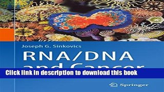 Ebook RNA/DNA and Cancer Full Online