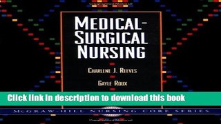 Books Medical-Surgical Nursing Full Online