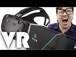 開箱！VR頭盔＜HTC Vive＞