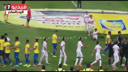 بالفيديو.. صفقات الزمالك الجديدة تؤازر فريقها من مدرجات برج العرب
