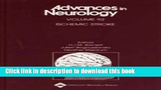 Books Ischemic Stroke (Advances in Neurology) Full Online