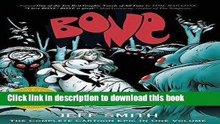 Books Bone: The Complete Cartoon Epic in One Volume Full Online