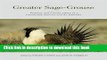 Books Greater Sage-Grouse: Ecology and Conservation of a Landscape Species and Its Habitats