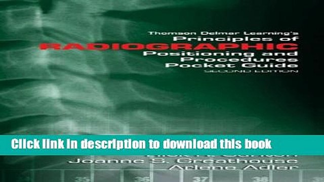 [PDF] Principles of Radiographic Positioning and Procedures Pocketguide Read Full Ebook