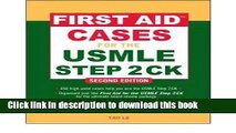 Books First Aid Cases for the USMLE Step 2 CK Free Online