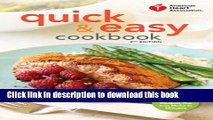 Books American Heart Association Quick   Easy Cookbook, 2nd Edition: More Than 200 Healthy Recipes