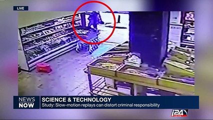 Slow motion replays can distort criminal responsibility