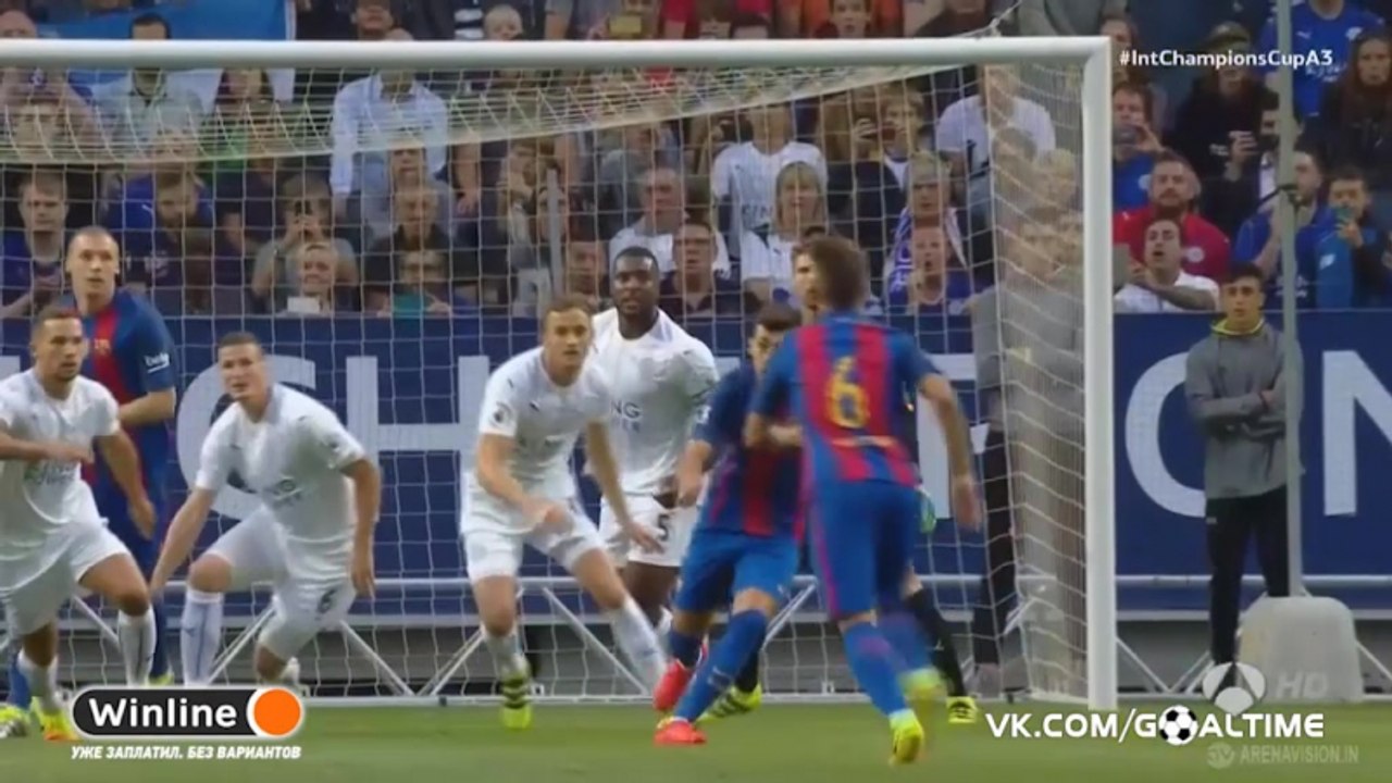 FC Barcelona 4-2 Leicester City HD All Goals & Full Highlights International Champions Cup 03.08.2016