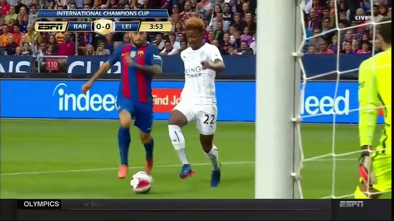 Barcelona vs Leicester City Video Highlights & All Goals