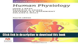 Books Lecture Notes on Human Physiology Free Online