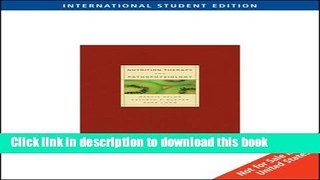 Books Nutrition Therapy and Pathophysiology (ISE) Full Online