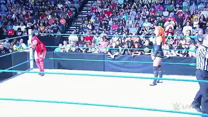 How did Eva Marie escape an Irish Lass Kicking by Becky Lynch- SmackDown Live, Aug. 2, 2016