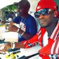 Ibou Touré dans la voiture de Wally Seck