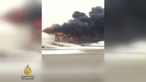 Firefighter dies after Emirates plane crash-lands in Dubai