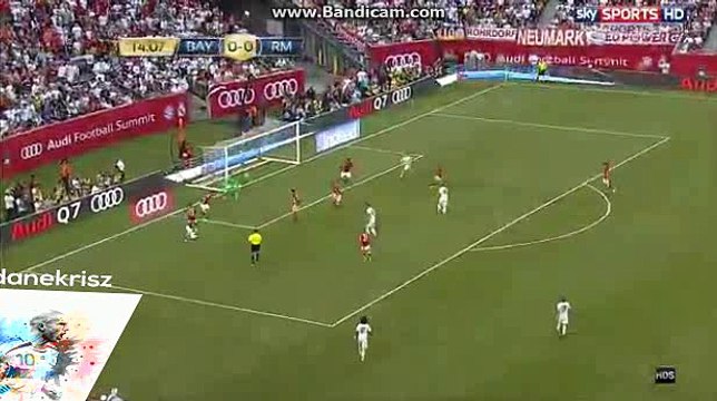 Luka Modric Fantastic Chance - Bayern Munich vs Real Madrid - International Champions Cup - 03/08/2016