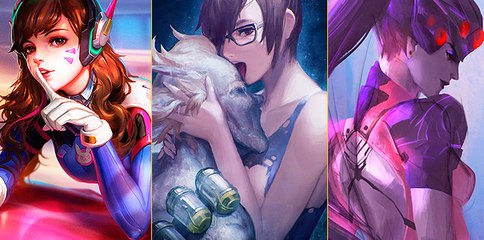 Increíble fanart de los personajes de Overwatch