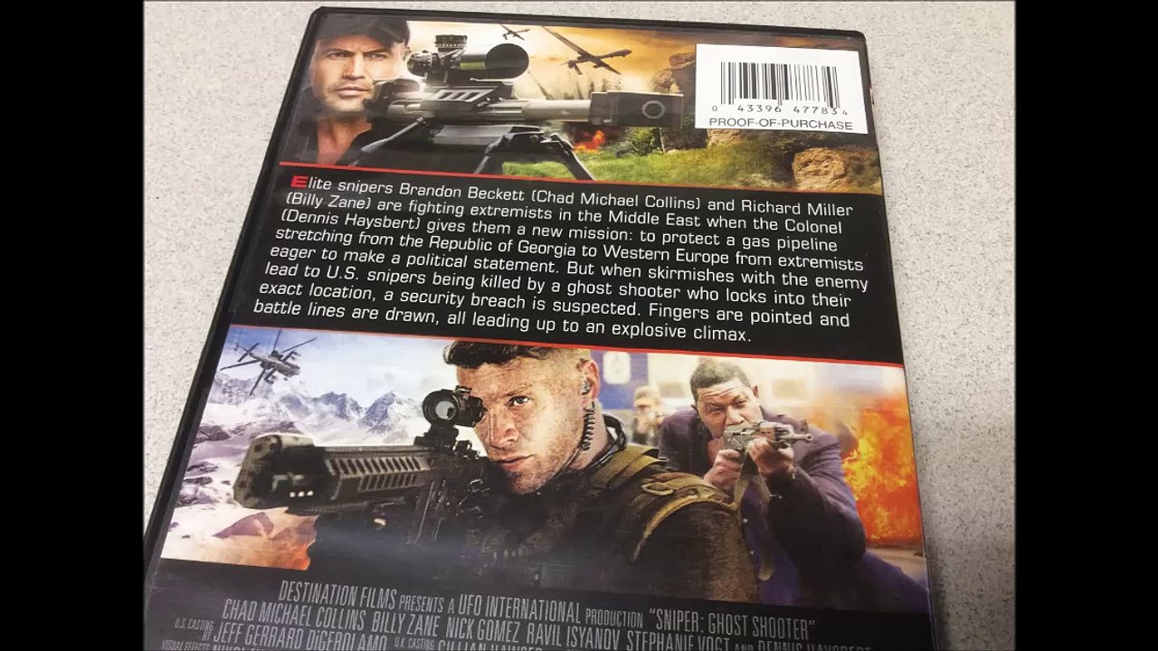 Critique DVD Sniper: Ghost Shooter