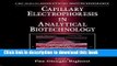 Books Capillary Electrophoresis in Analytical Biotechnology: A Balance of Theory and Practice
