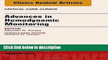 Books Advances in Hemodynamic Monitoring, An Issue of Critical Care Clinics, 1e (The Clinics: