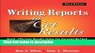 Books Writing Reports to Get Results: Quick, Effective Results Using the Pyramid Method Free Online