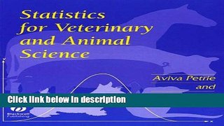 Ebook Statistics for Veterinary and Animal Science Free Online