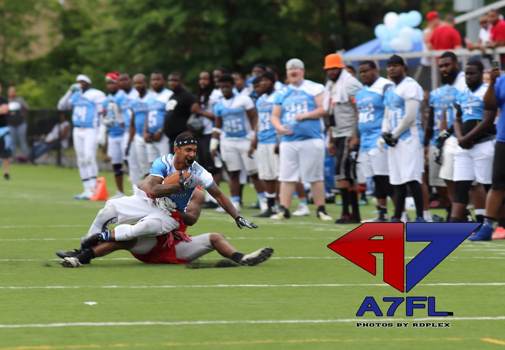 A7FL Biggest Football Hits Football Highlights - TMZ calls it "NO PADS NO HELMETS FULL CRAZY"