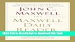 Books The Maxwell Daily Reader Free Online